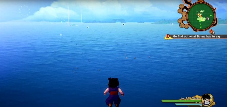 Dragon Ball Z Kakarot Great Energetic Fish Schools Locations