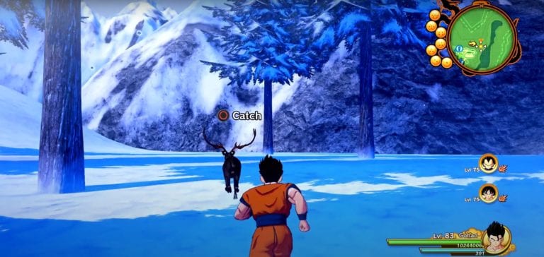 Dragon Ball Z Kakarot Reindeer Location
