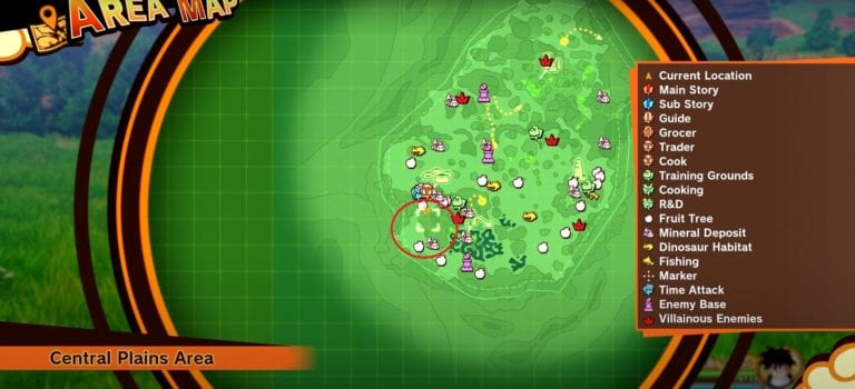 Dragon Ball Z Kakarot Beast Meat Farm Location 1