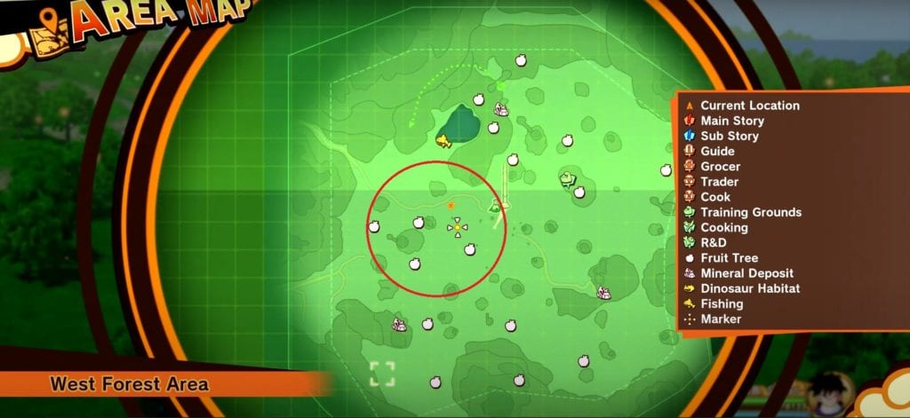 Dragon Ball Z Kakarot Beast Meat Farm Location 2