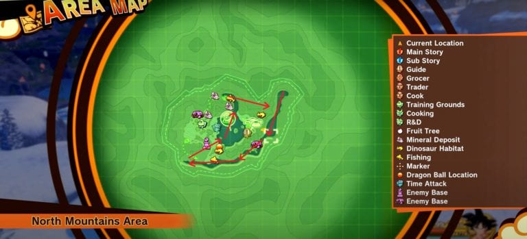 Dragon Ball Z Kakarot Fish Eggs Locations