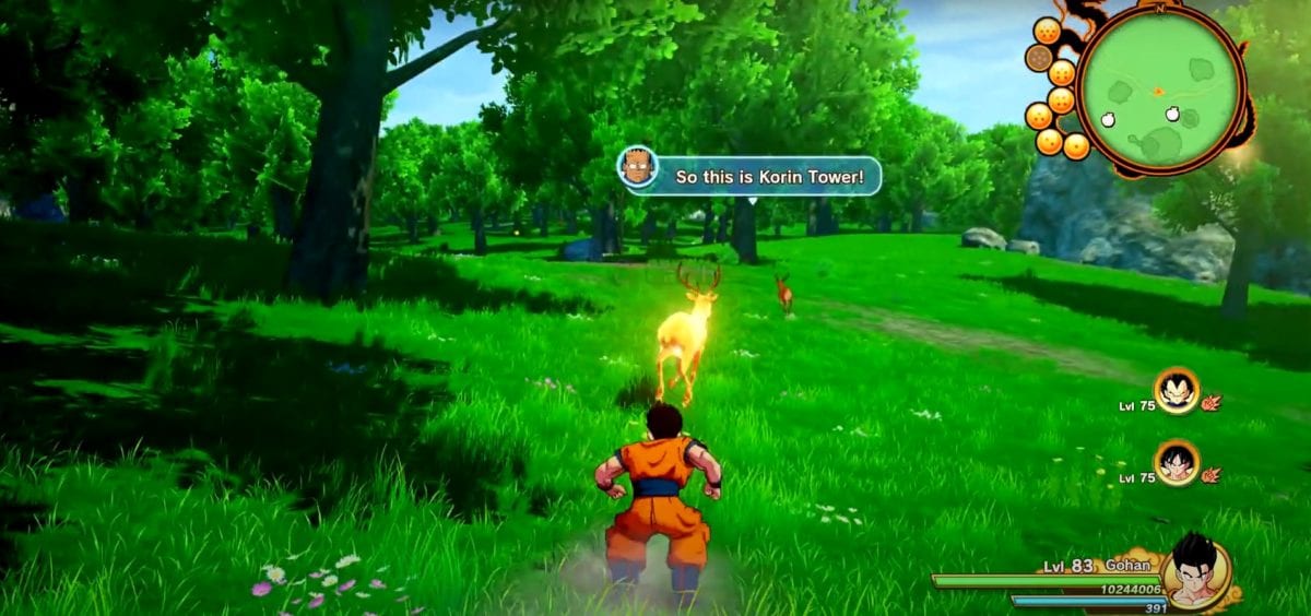 Dragon Ball Z Kakarot Goldene Gazelle Golden Gazelle Antler | Dragon Ball Z Kakarot | Best Farming Spot