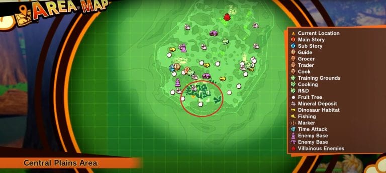 Dragon Ball Z Kakarot Select Beast Meat Farm Location 1
