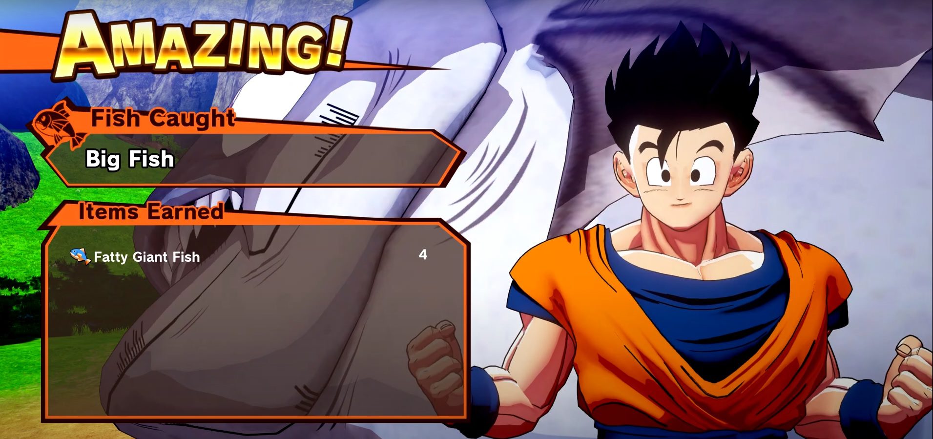 DBZ Kakarot Big Fish Location