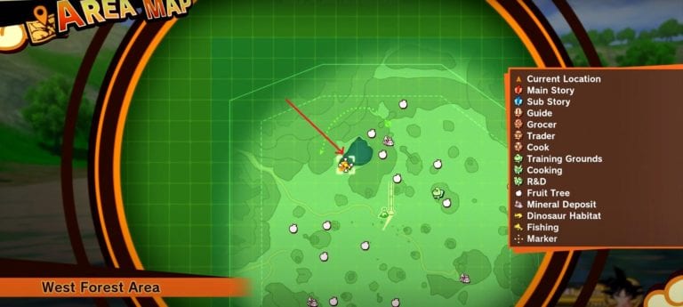 Dragon Ball Z Kakarot Goliath Catfish Locations