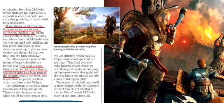 Assassin's Creed Valhalla Settlement Upgrades