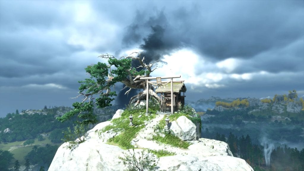 Ghost of Tsushima Arrow Peak Shrine Location