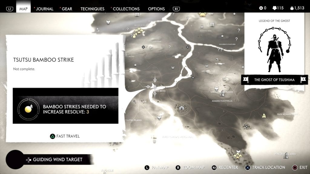 Ghost of Tsushima Bamboo Strike Location 2