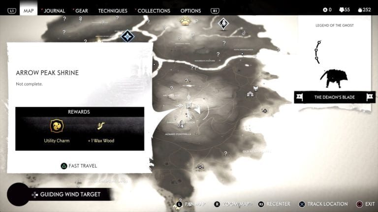 Ghost of Tsushima Charm of Inari Location