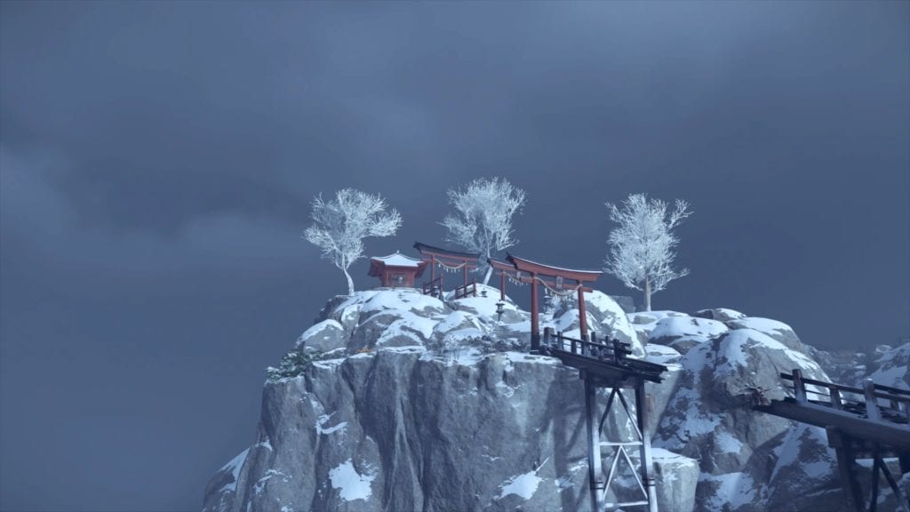 Ghost of Tsushima Frost Cliff Shrine Location