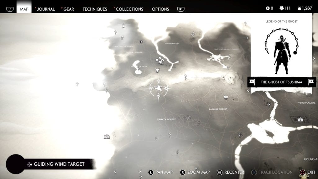 Ghost of Tsushima Hidden Altar 4 Location Map