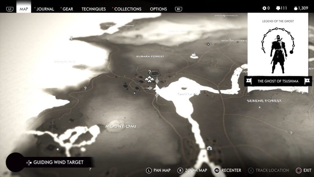 Ghost of Tsushima Hidden Altar 8 Location Map