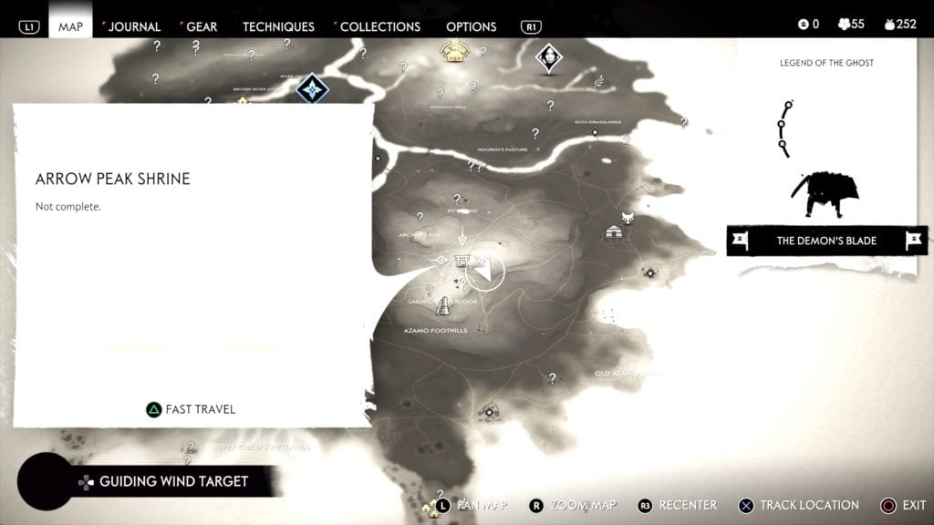 Ghost of Tsushima Shinto Shrine Location 1