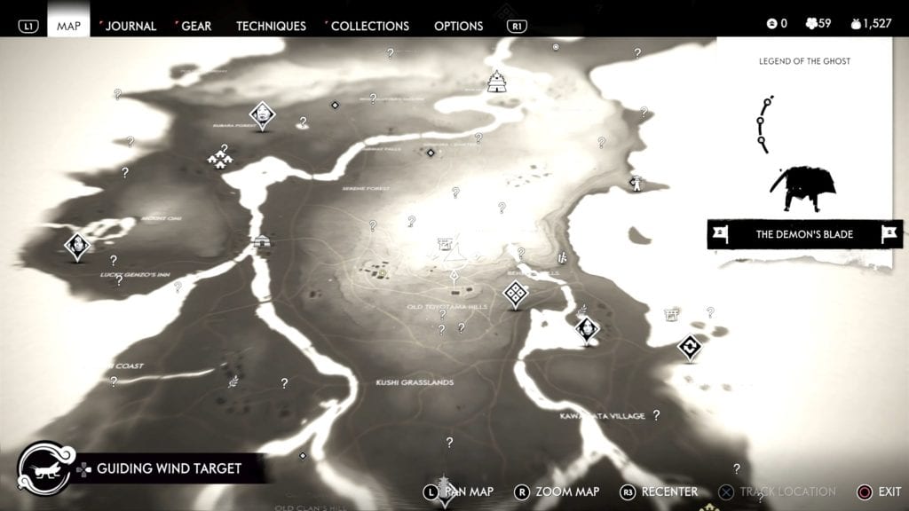 Ghost of Tsushima Singing Cricket 13 Location Map