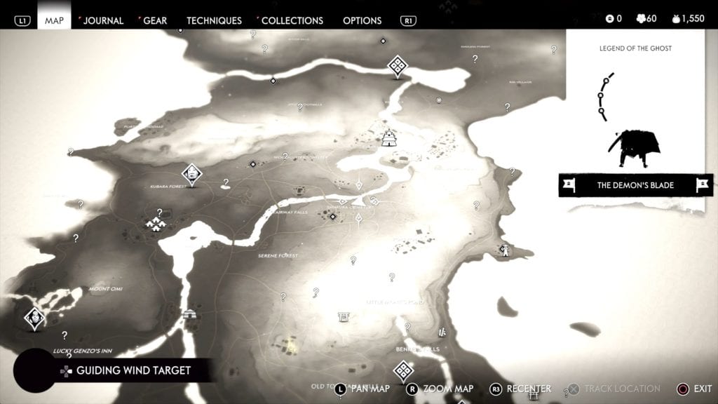 Ghost of Tsushima Singing Cricket 16 Location Map