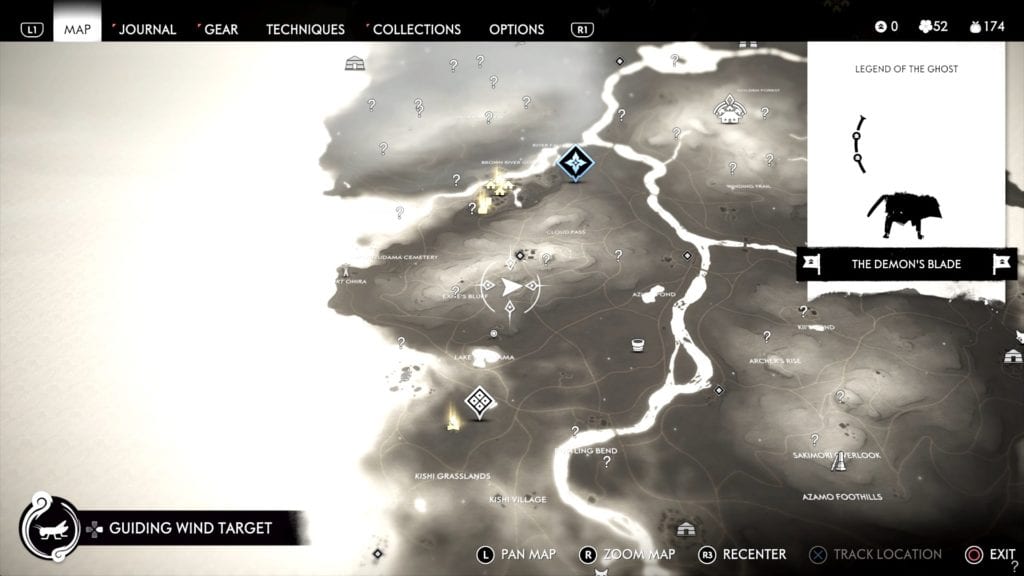 Ghost of Tsushima Singing Cricket 2 Location Map