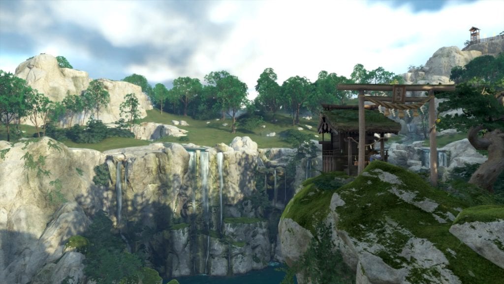 Ghost of Tsushima Spring Falls Shrine Location