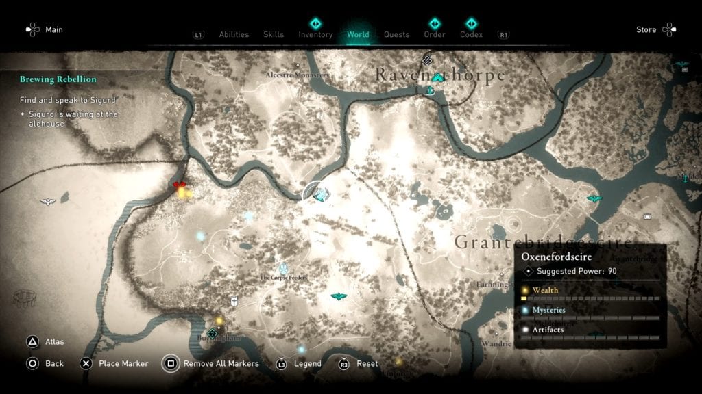 Assassin’s Creed Valhalla Permission To Weep World Event Location