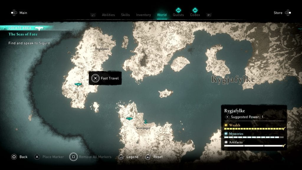 Assassin's Creed Valhalla - Onde encontrar os artefatos Rygjafylke