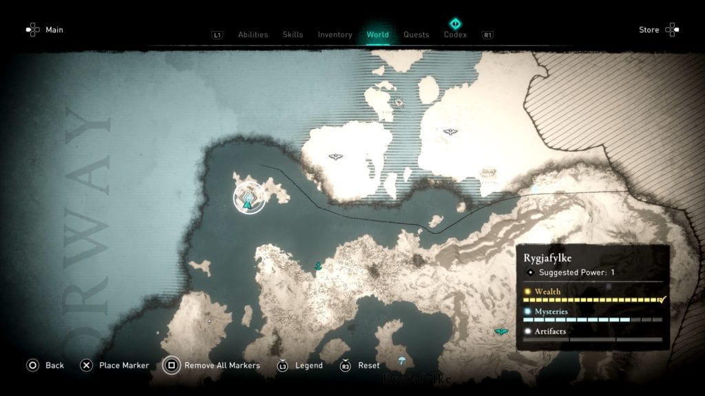 Assassin's Creed Valhalla Rygjafylke World Event Location 9