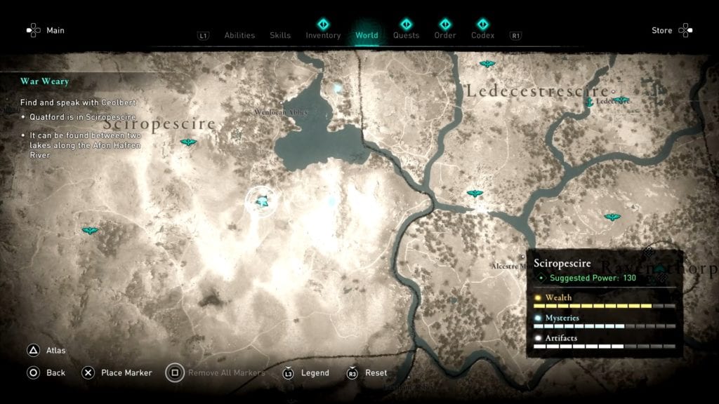 Assassin’s Creed Valhalla Sciropescire Fly Agaric Location