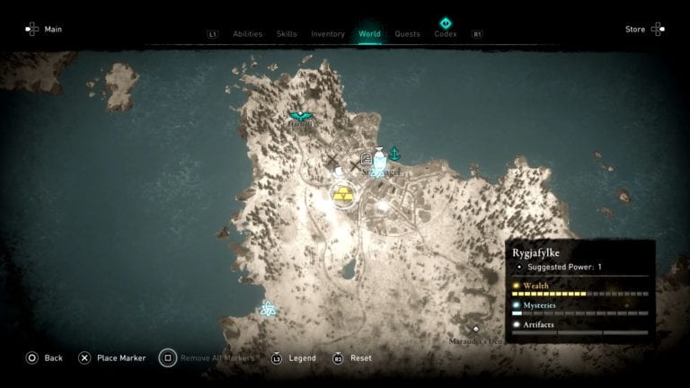 Assassin's Creed Valhalla Stavanger Wealth Location