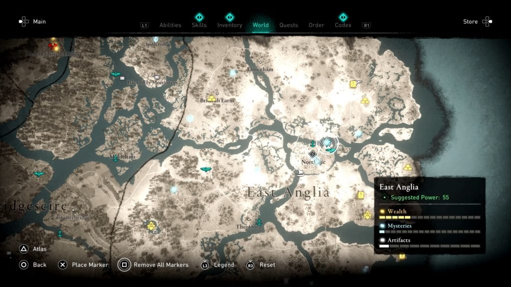 Assassin’s Creed Valhalla The Wayward Event Location