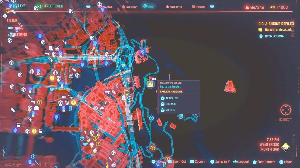 Cyberpunk 2077 A Shrine Defiled Walkthrough Guide