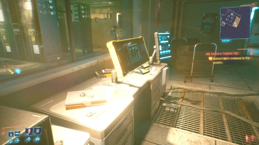 Cyberpunk 2077 b@d's Malware Server Location