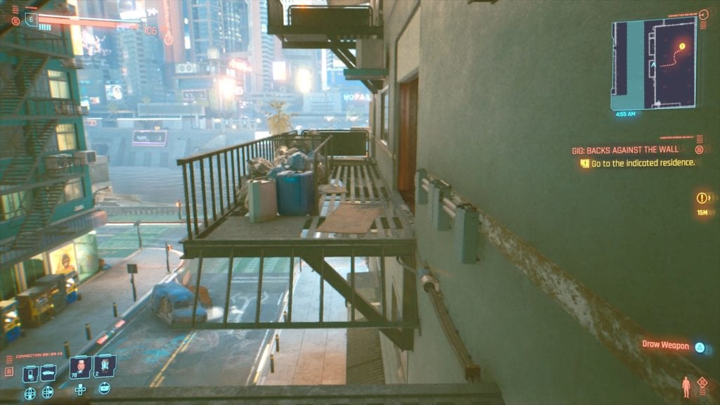 Indicated Residence First Floor Balcony