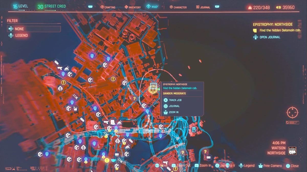 Epistrophy Northside Delamain Cab Location Cyberpunk 2077 epistrophy-northside-delamain-cab-location-cyberpunk-2077