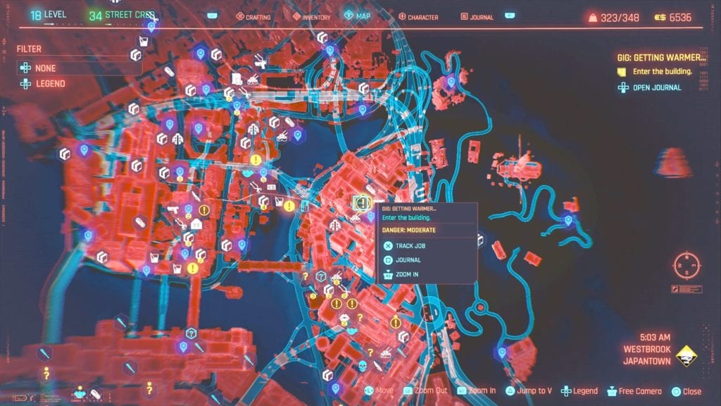 Cyberpunk 2077 Getting Warmer Gig Guide