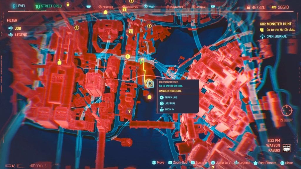 Where To Find The Starting Location of The Monster Hunt Gig