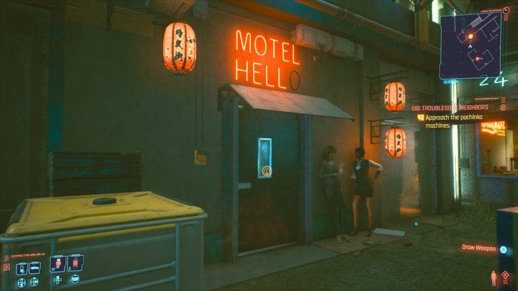 Cyberpunk 2077 Motel Hell