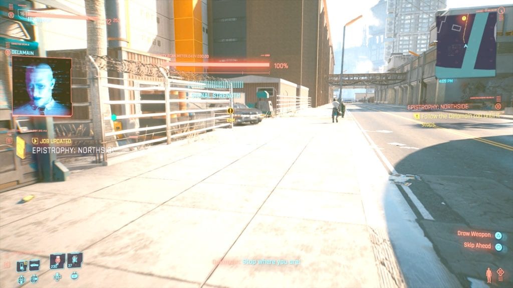 Cyberpunk 2077 Northside Delamain Hidden Cab