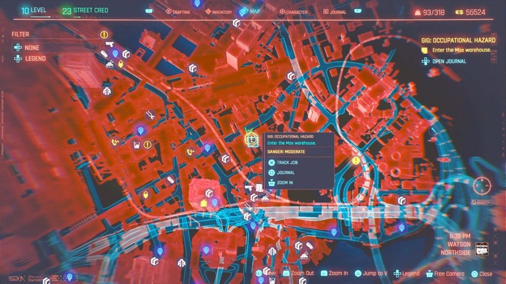Cyberpunk 2077 Occupational Hazard Gig Guide