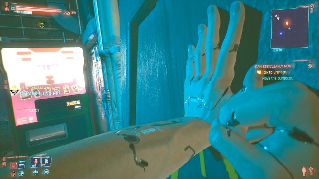 Cyberpunk 2077 Brendan's Dumpster