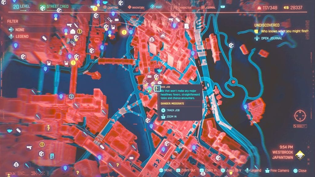 Cyberpunk 2077 I Can See Clearly Now Side Job