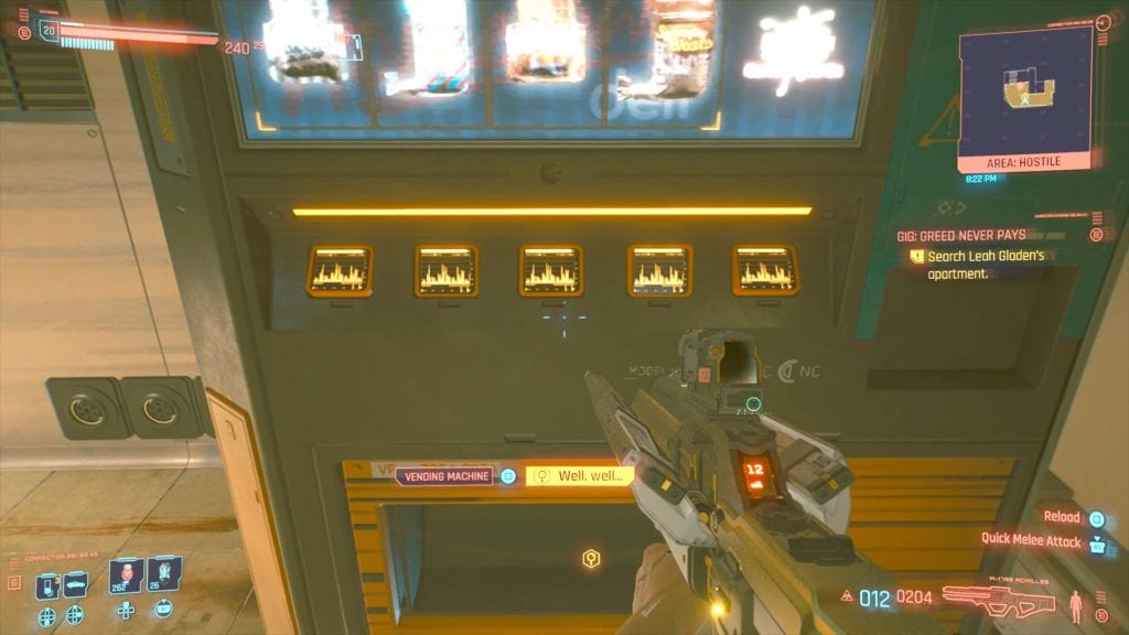 Cyberpunk 2077 Leah Gladen's Hidden Room