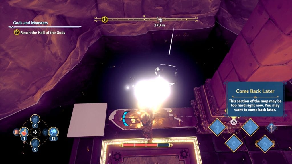 Immortals Fenyx Rising Clashing Rocks Water Cave Chest