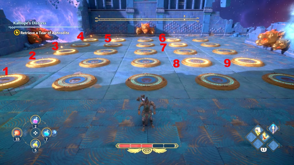 Immortals Fenyx Rising Kalliope's Distress Puzzle Solution