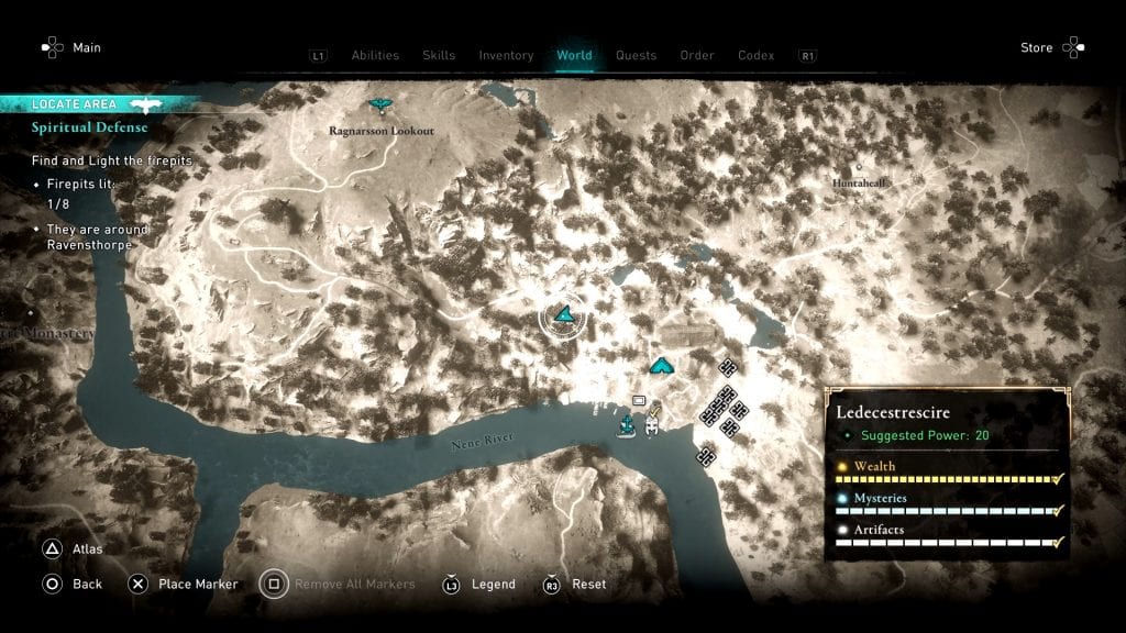 Assassin’s Creed Valhalla Firepit Location 1
