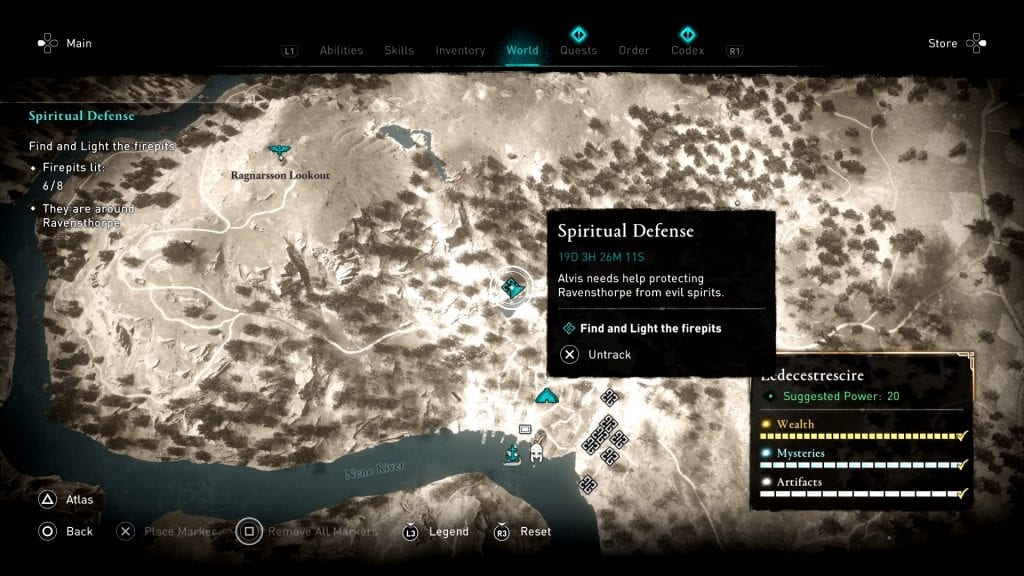 Assassin’s Creed Valhalla Firepit Location 6