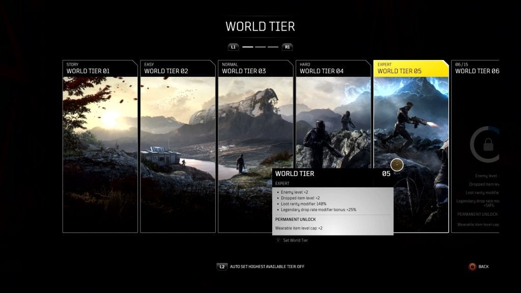 Outriders Legendary Gear Farming