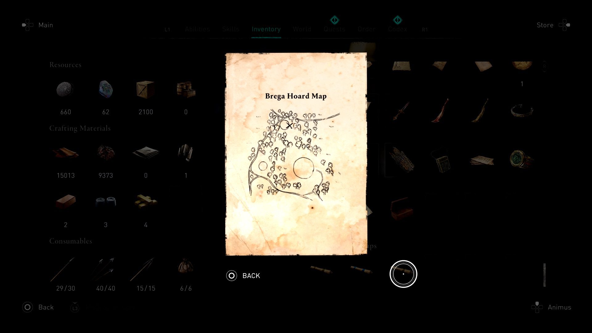 AC Valhalla Wrath Of Druids Brega Hoard Map Location
