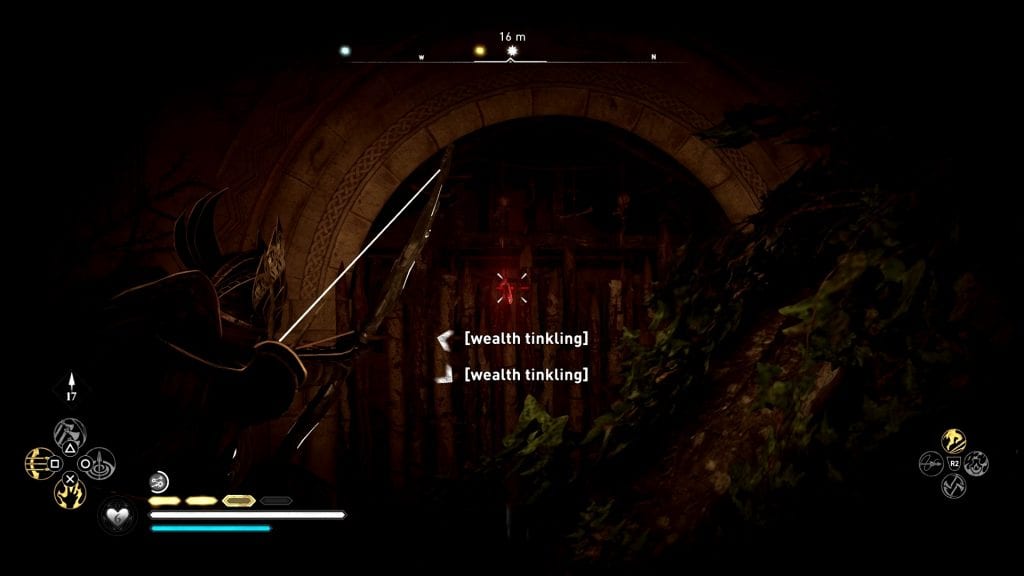 AC Valhalla Wrath Of Druids Meath Church Cursed Symbol