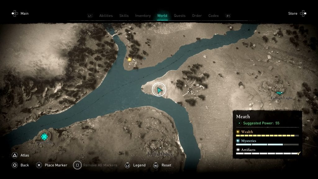 AC Valhalla Wrath Of Druids Southern Ui Neill Hoard Treasure Location