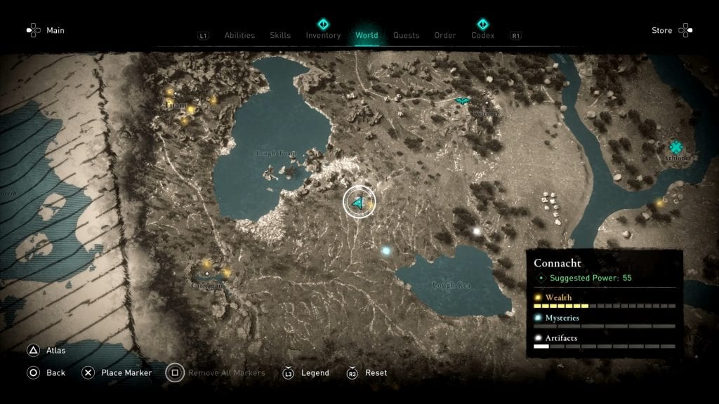 Assassin’s Creed Valhalla Dream Of Druids Hoard Map Location