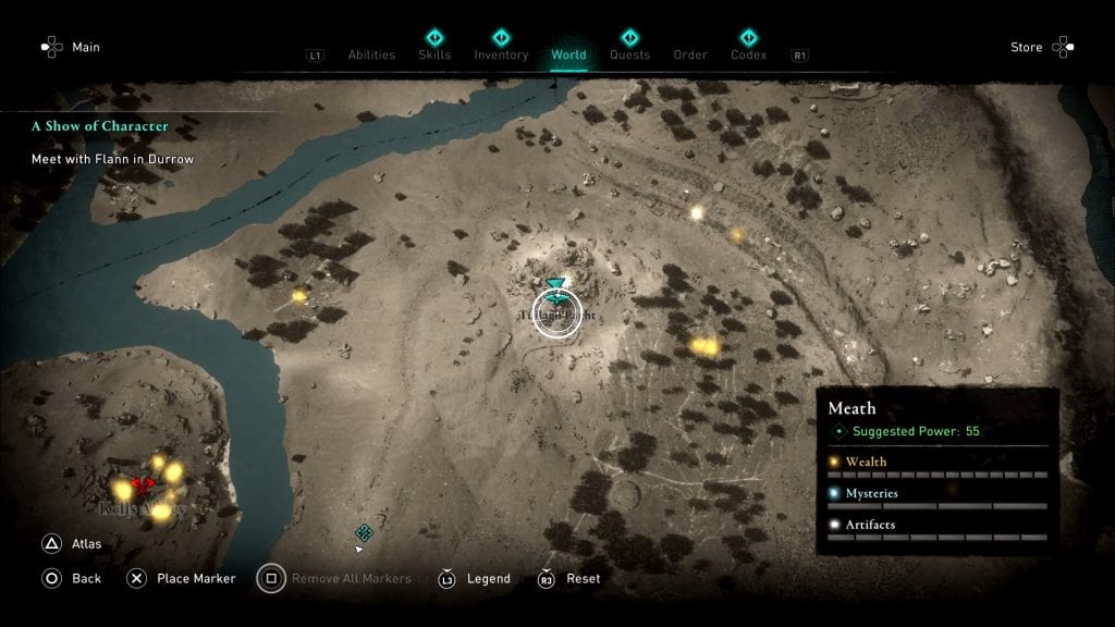 Assassin’s Creed Valhalla Tullagh Laght Cursed Symbol Location