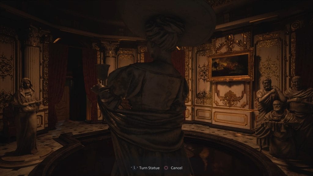 Resident Evil 8 Hall of Ablution Statues Puzzle Solution